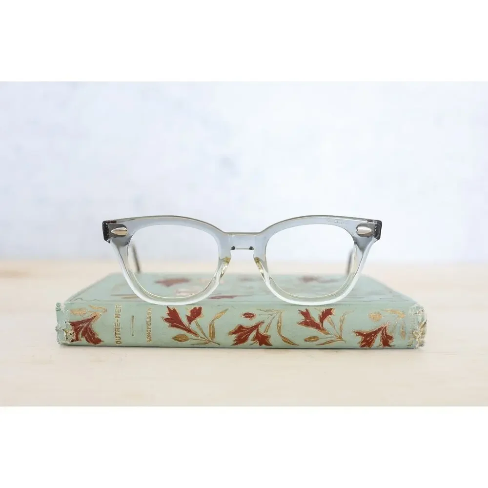Vintage American Optical eyeglass 1960s USA Sleeve NOS 42-20 Academia Preppy